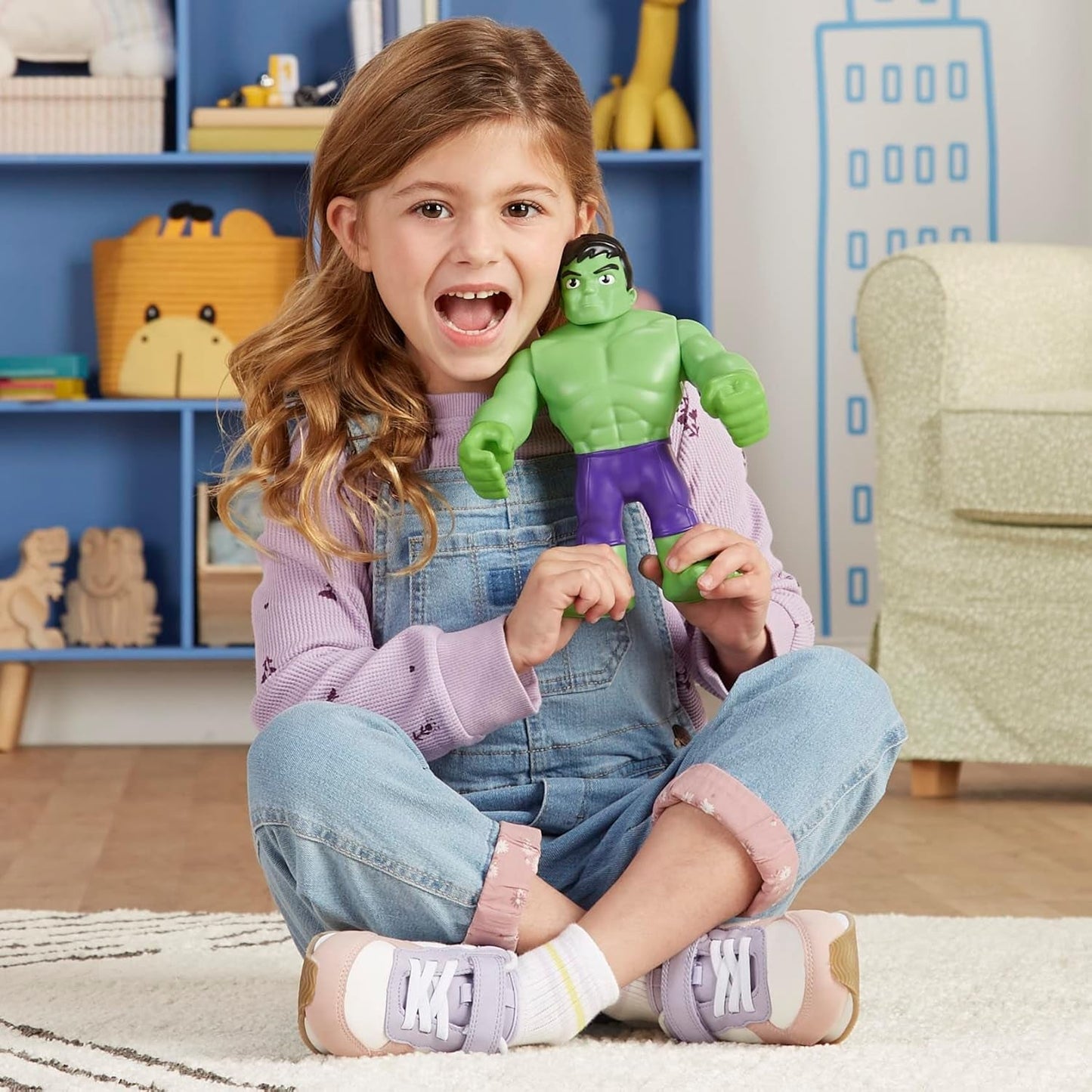 Marvel Spidey y sus increíbles amigos y sus extraordinarios amigos figura héroe gigante hulk 22 cm juguete para niños a partir de 3 años talla única Figuras de acción Naty Shop