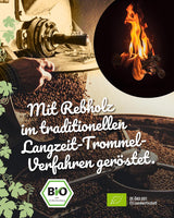 Blank Roast - BIO Winzer Kaffee 1000g - schonend mit Pfälzer Rebholz geröstet - ganze Kaffee-Bohnen aus Peru - 100% Arábica Röstung - schokoladig & nutsig - säurearm