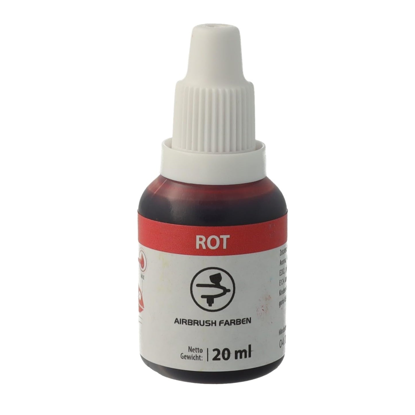Bakeryteam colorante alimentario aerógrafo rojo 20ml