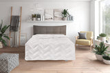 Manta básica Traumnacht 4 estaciones, Para todas las estaciones, Con cómoda y suave funda de microfibra de 135 X 200 Cm, Blanco, Certificado Oeko Tex, Desarrollada en Alemania Edredones y edredones Naty Shop