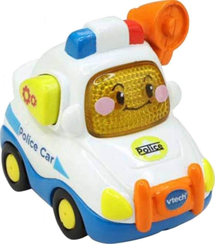Vtech TUT TUT Baby Flitzer - Policía - Coche de juguete con música, botón de luz, frases y sonidos interesantes - Para niños de 1 a 5 años Bebe Naty Shop Toys Default Title