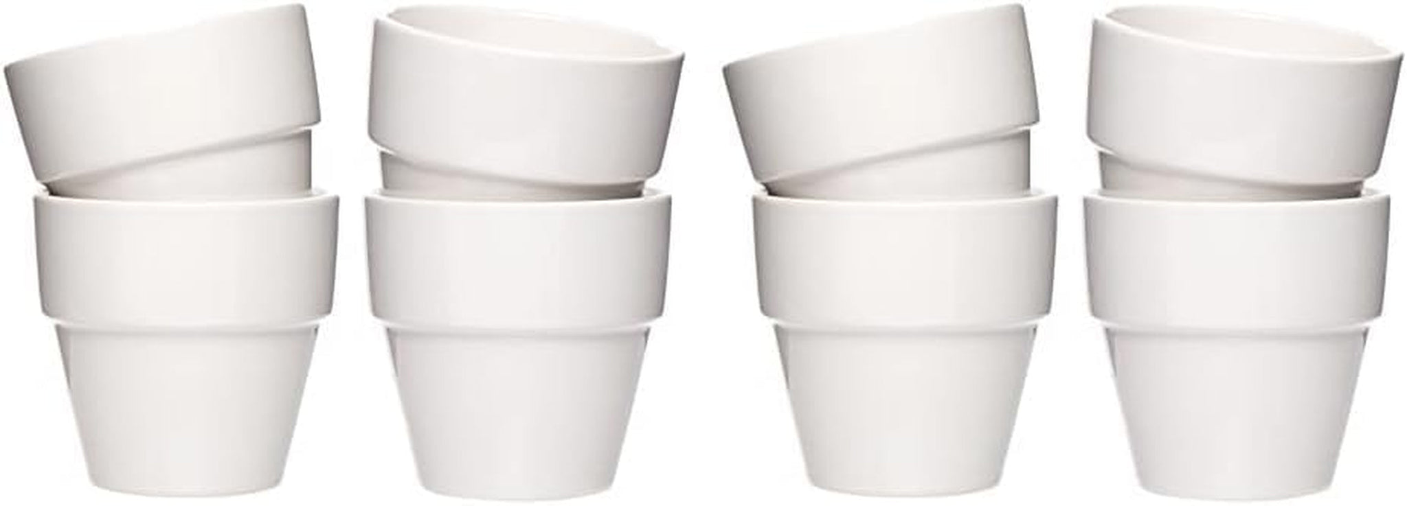 Baker Ross Mini Ollas De Porcelana (6 Piezas), Porcelana
