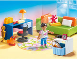 PLAYMOBIL Dollhouse 70209 Habitación juvenil con figura de niña y accesorios, a partir de 4 años