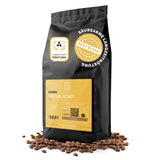 KING'S COFFEE - TOSTADO ESPECIAL - 1 kg de granos de espresso Barista Premium - Café de baja acidez - Tostado en pequeños lotes en Italia - La mejor mezcla de Arábica y Robusta para máquinas totalmente automáticas y con portafiltro