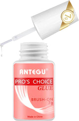 Pegamento para uñas extrafuerte: incluye cepillo, 4 pegamentos para extensiones de uñas de 7 g, pegamento para puntas acrílicas y pegamento para uñas artificiales.