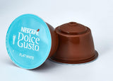 Flat White, 48 cápsulas de café, Arábica y Robusta Bohnen y Latte Macchiato Caramel, 48 cápsulas de café