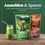 Naturalebio BIO Té verde en polvo 100 g. Para cocinar y hornear. Matcha japonés original. Té verde de Japón, vegano, sin gluten y sin OGM. Producto orgánico natural.