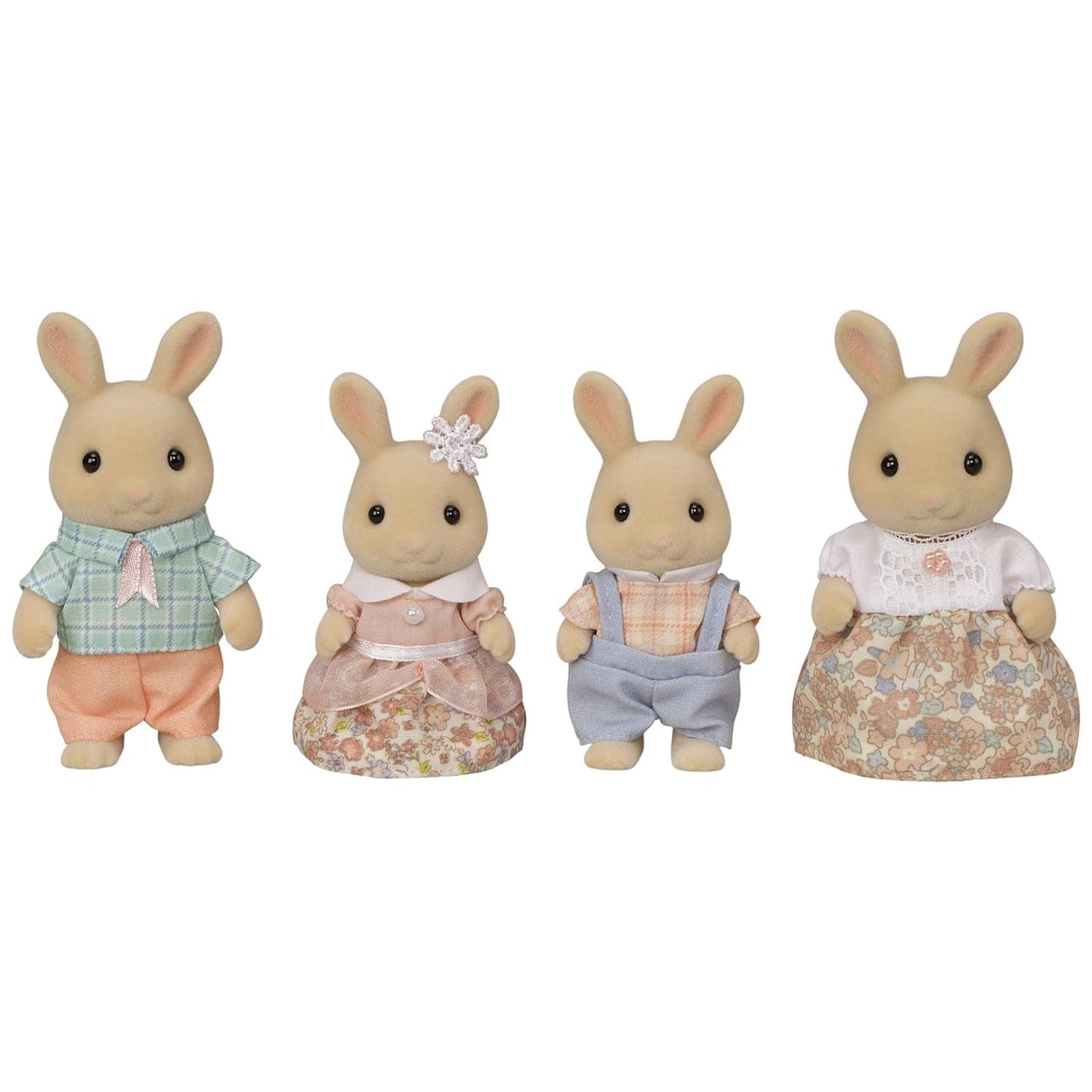 L5567 NUEVA Casa Inicial, Multicolor L5706 Familia Milk Bunny - Figuras casa de muñecas