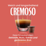 Caffè Vergnano 1882 - Café Èspresso Compostable, Compatible con Nespresso, Cremoso (Cremoso) - Packung Enthält 100 Kapseln