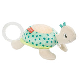 Fehn mini caja de música hada - peluche y ayuda para dormir: caja de música de cuerda con la suave melodía "El lago de los cisnes" que calma en cualquier situación - para bebés y niños pequeños a partir de 0 meses Juguetes Bebe Naty Shop Turtle