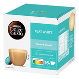 NESCAFÉ DOLCE GUSTO Flat White Kaffeekapseln Paquete de 3 (3 x 16 Kapseln)