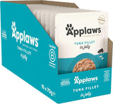 Applaws Cat Bolsa Filete de Atún en Gelatina 1x(16x70g)