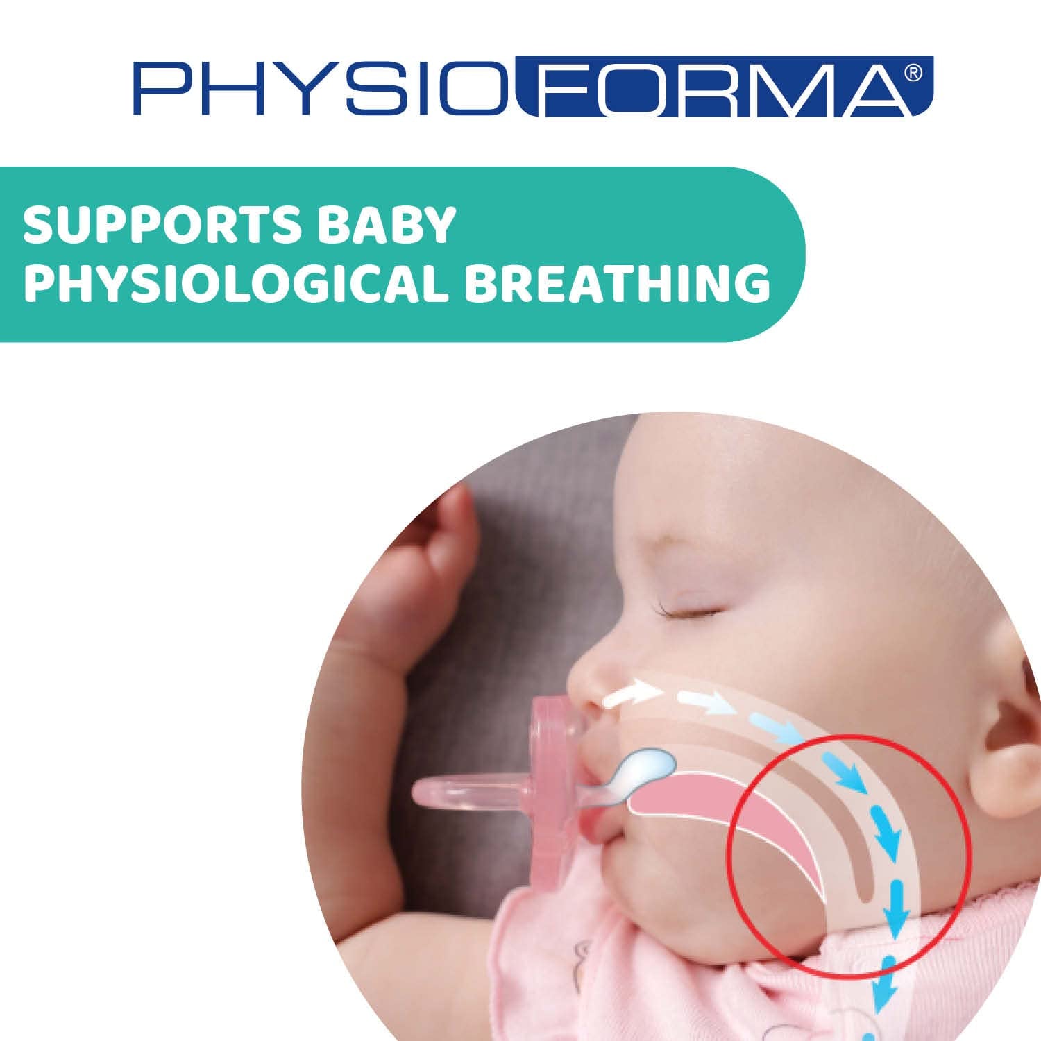 Chicco Chupete PhysioForma Comfort 6-16 meses, 1 pieza, chupete con tetina de silicona, favorece la respiración fisiológica y favorece el correcto desarrollo bucal, azul