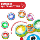 Chicco 00009820100000 Mi First Batería con Luces y Sonidos, 3 Modos de Juego Instrumento Musical con Batería para Niños, Multicolor, Grande Jucarii Bebe Naty Shop