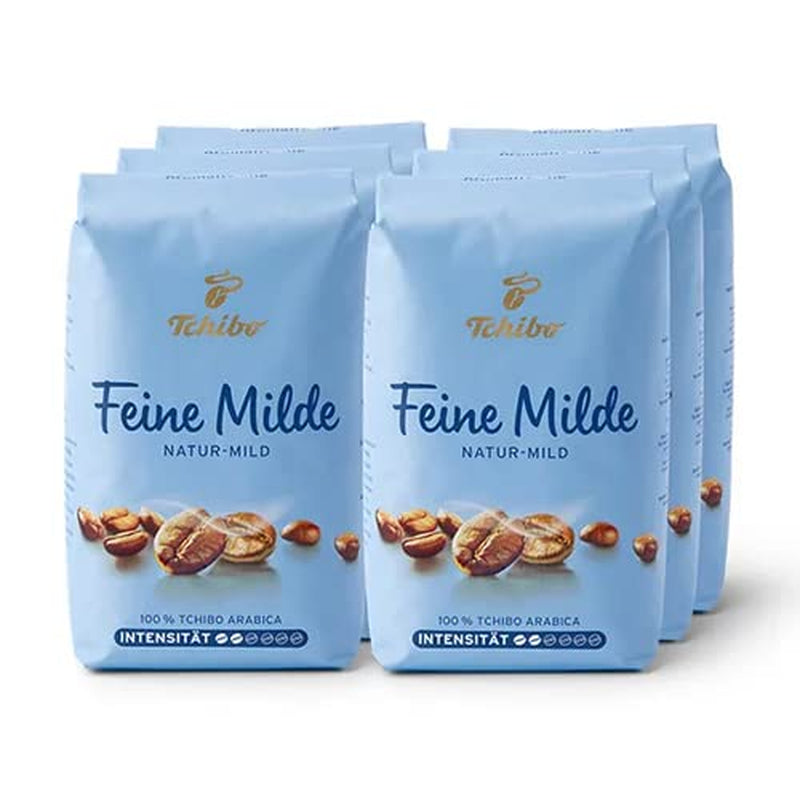 Tchibo - Frijoles finos y suaves - 6 x 500 g