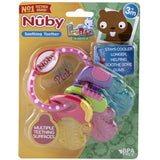 El mordedor Nuby para bebés favorece la vista y la motricidad; el juguete de agarre de gel de hielo llega incluso a los molares; a partir de 4+ meses