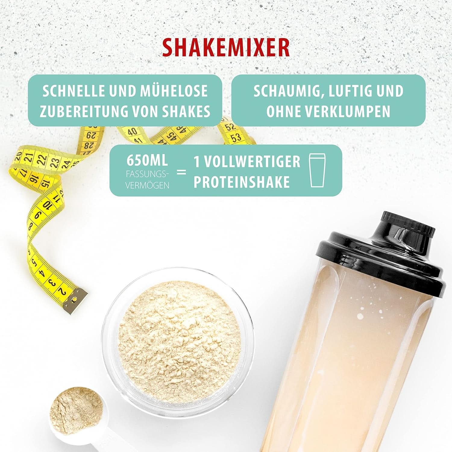 Clatronic® Barmixer U. Milchaufschäumer | Batidora | 650Ml Edelstahlbehälter | Praktischer Becherhalter | Mezclador | 2 Geschwindigkeitsstufen | Motor Kraftvöller de 65 vatios | Cromodesgin | BM 3472 Cocina Tienda Naty
