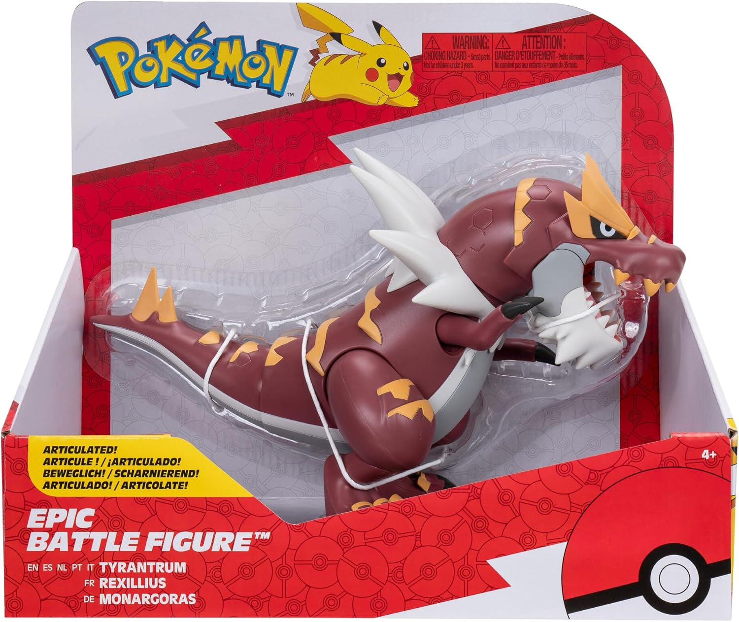 Pokemon PKW3422 - Figura de acción oficial de Epic Monargoras 30 cm Figuras de acción Naty Shop Título predeterminado