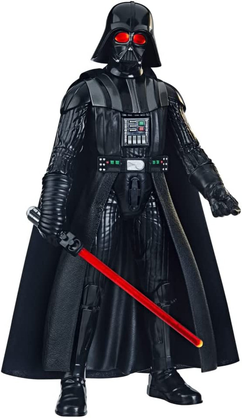 Star Wars Galactic Action Darth Vader, figura de acción electrónica interactiva grande de 30 cm, juguete para niños 4+ figuras de acción Naty Shop