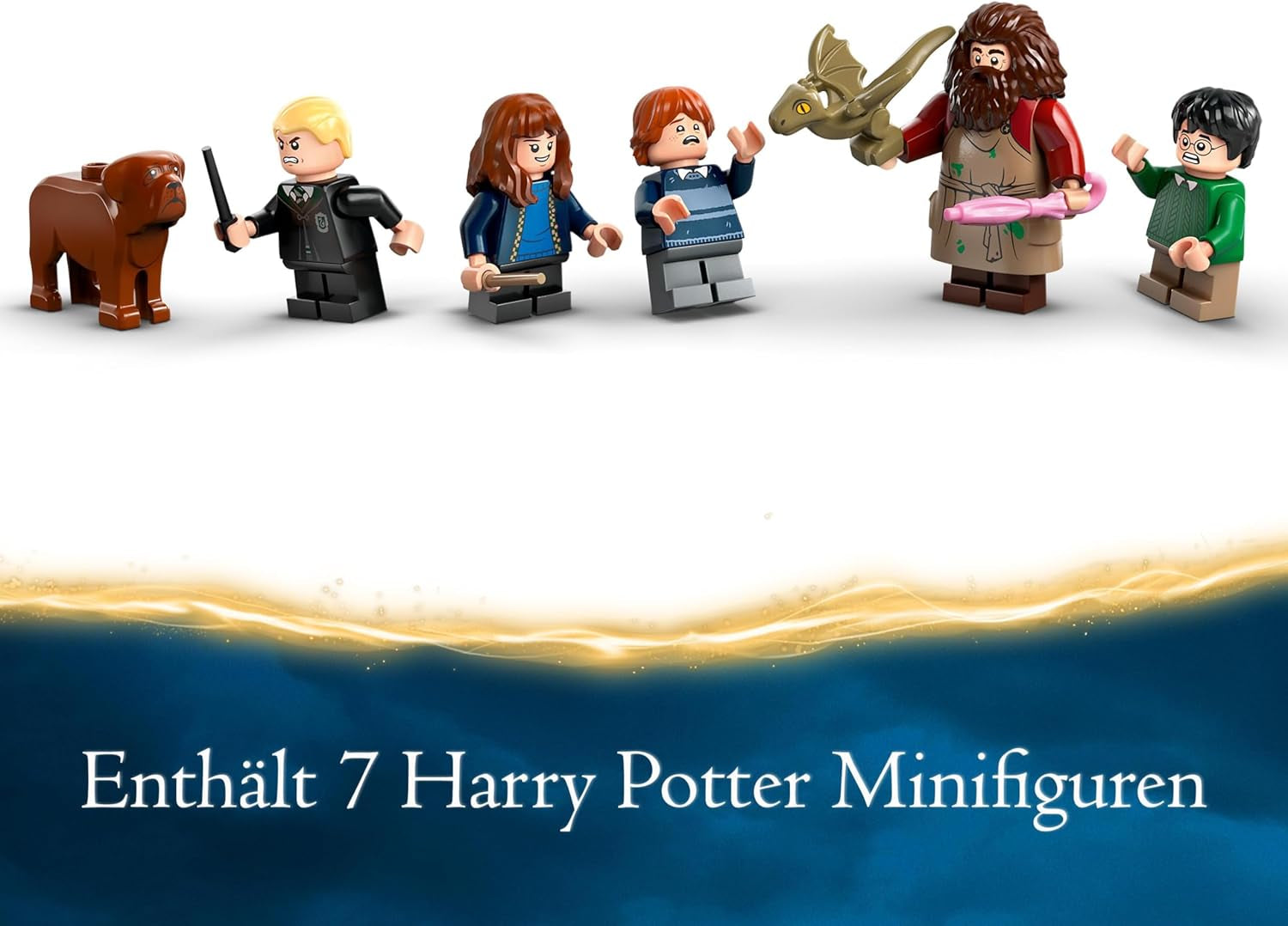 LEGO Harry Potter Cabaña de Hagrid: Set de visita inesperada con 5 minifiguras y 2 figuras de animales, regalo para mujeres y hombres, juguete de aventuras mágicas, set de fantasía 76428 Juegos de construcción Beuche den LEGO-Store