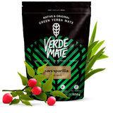 Juego de té de hierbas Yerba Mate | Yerba Mate con hierbas | Green Mate Energía Verde Guaraná, Guayusa Jazmín, Zarzaparrilla | Yerba Mate verde brasileña | 3X500G