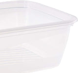 Kekeeper set de 3 tarros de conservación de alimentos, 3 x 1,25 l, 20,5 x 15,5 x 6,5 cm, Fredo Fresh, azul transparente Cajas de conservación de alimentos Naty Shop