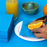 Servilletas de Papel Renova, Etiqueta Roja Azul 70 Servilletas