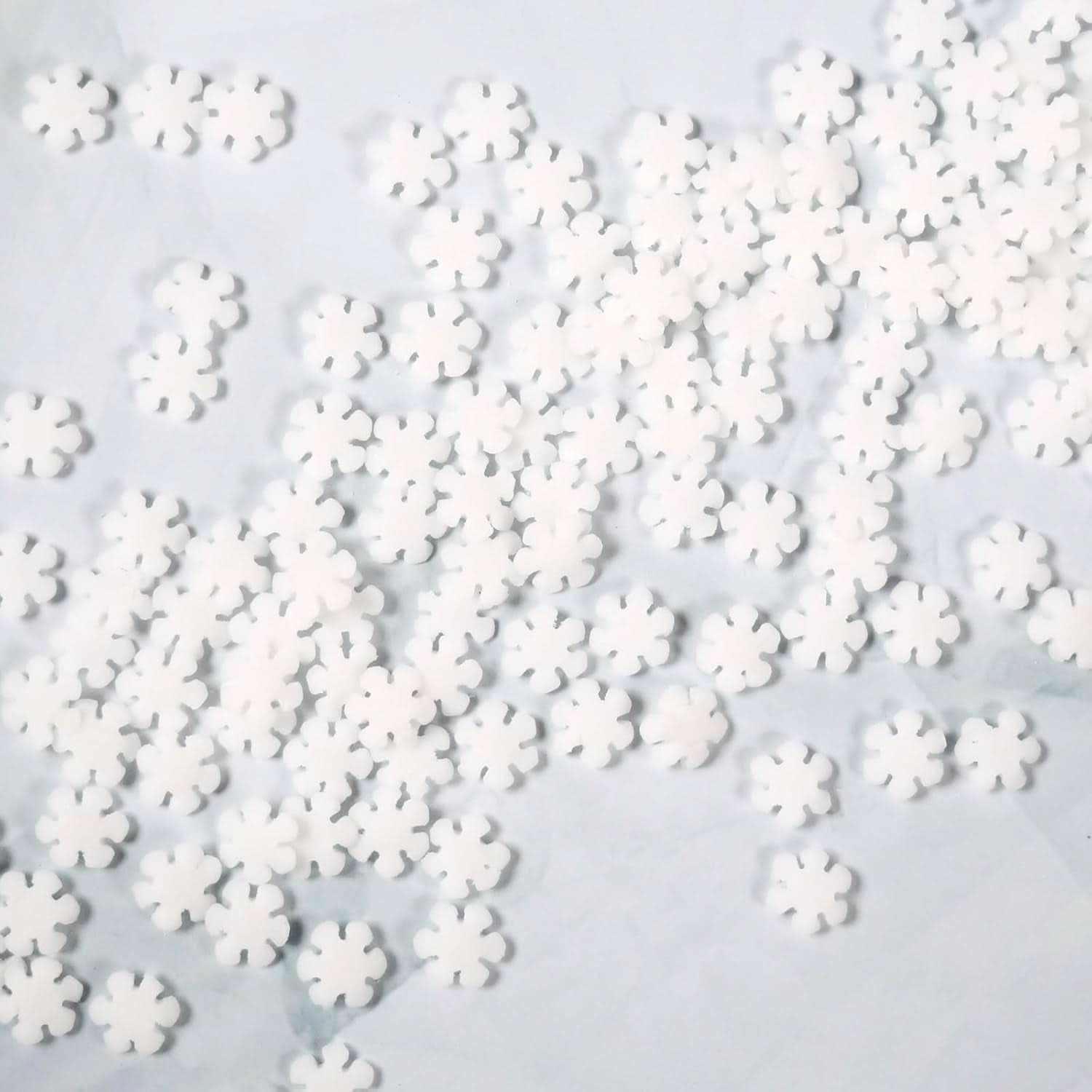 Streusel Hero, chispas de copos de nieve, varias cantidades Sprinkles Naty Shop