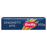 Barilla Pasta Klassische Spaghetti n.5 aus Hartweizen immer al dente de alta calidad, (1 x 500 g), insípido