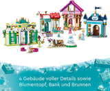LEGO Disney Princess: Disney Princess Adventure Market, casa de juguete con 4 muñecas, incluidas Cenicienta y Ariel, juego con mapa del tesoro, regalo para niñas y niños a partir de 6 años 43246 Juegos de construcción Besuche den LEGO-Store
