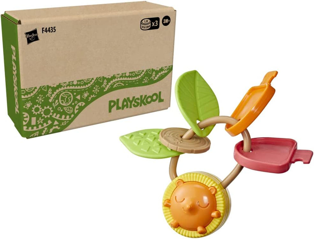 Playskool Mis primeras llaves, juguete sensorial con estructuras y sonidos para bebés a partir de 3 meses (Exclusivo Amazon) Juguetes Bebé Naty Shop