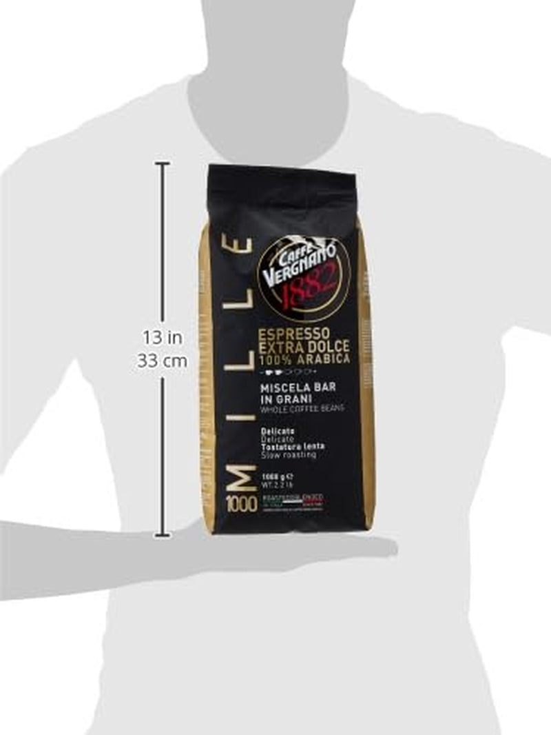 Caffè Vergnano EXTRA DULCE café espresso en granos 1000 (1kg)