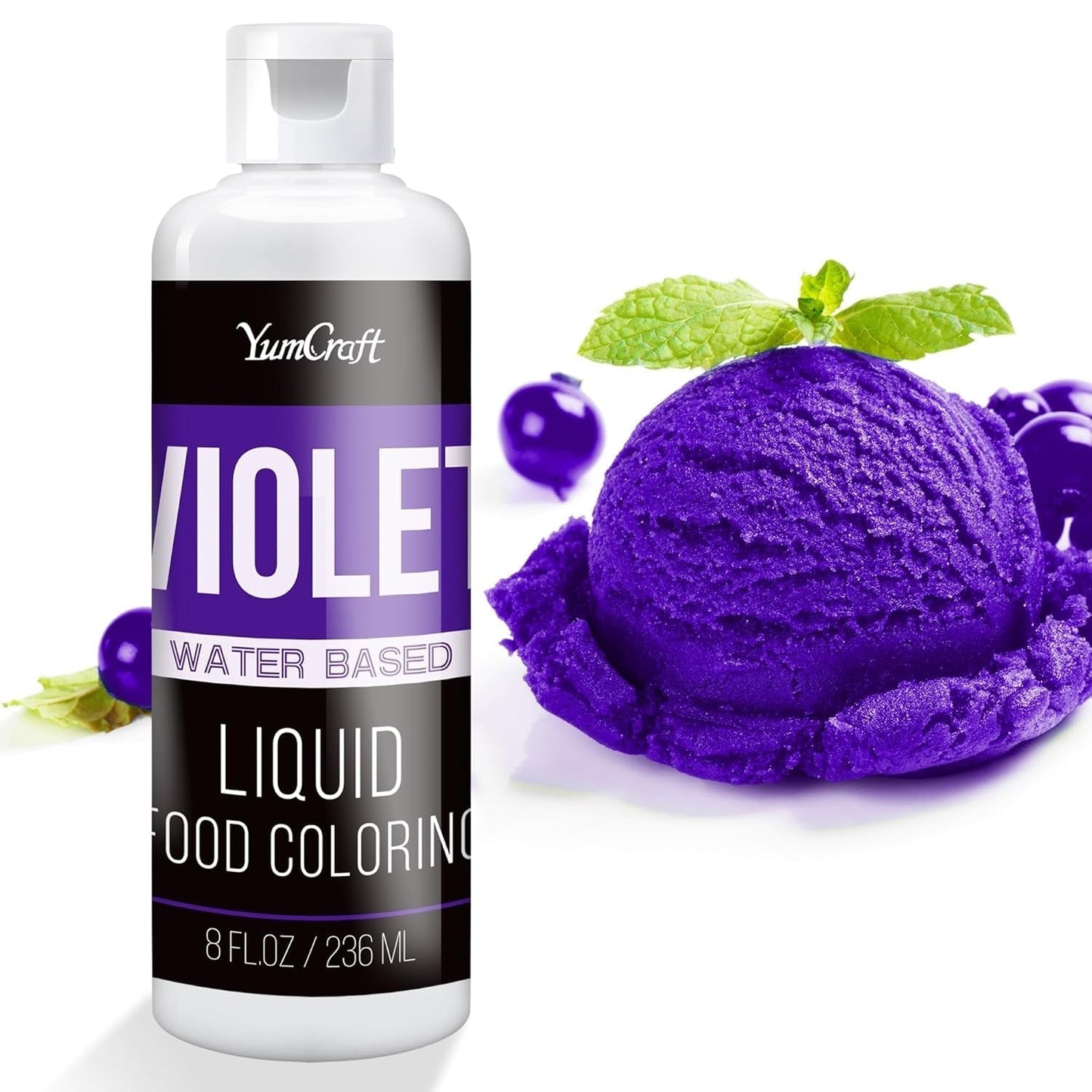 Colorante alimentario - Colorante alimentario líquido altamente concentrado para pasteles, repostería, huevos de Pascua, bebidas - Colorante alimentario sin azúcar para fondant, glaseado, baba y decoración de pasteles (Red Velvet, 236ml)