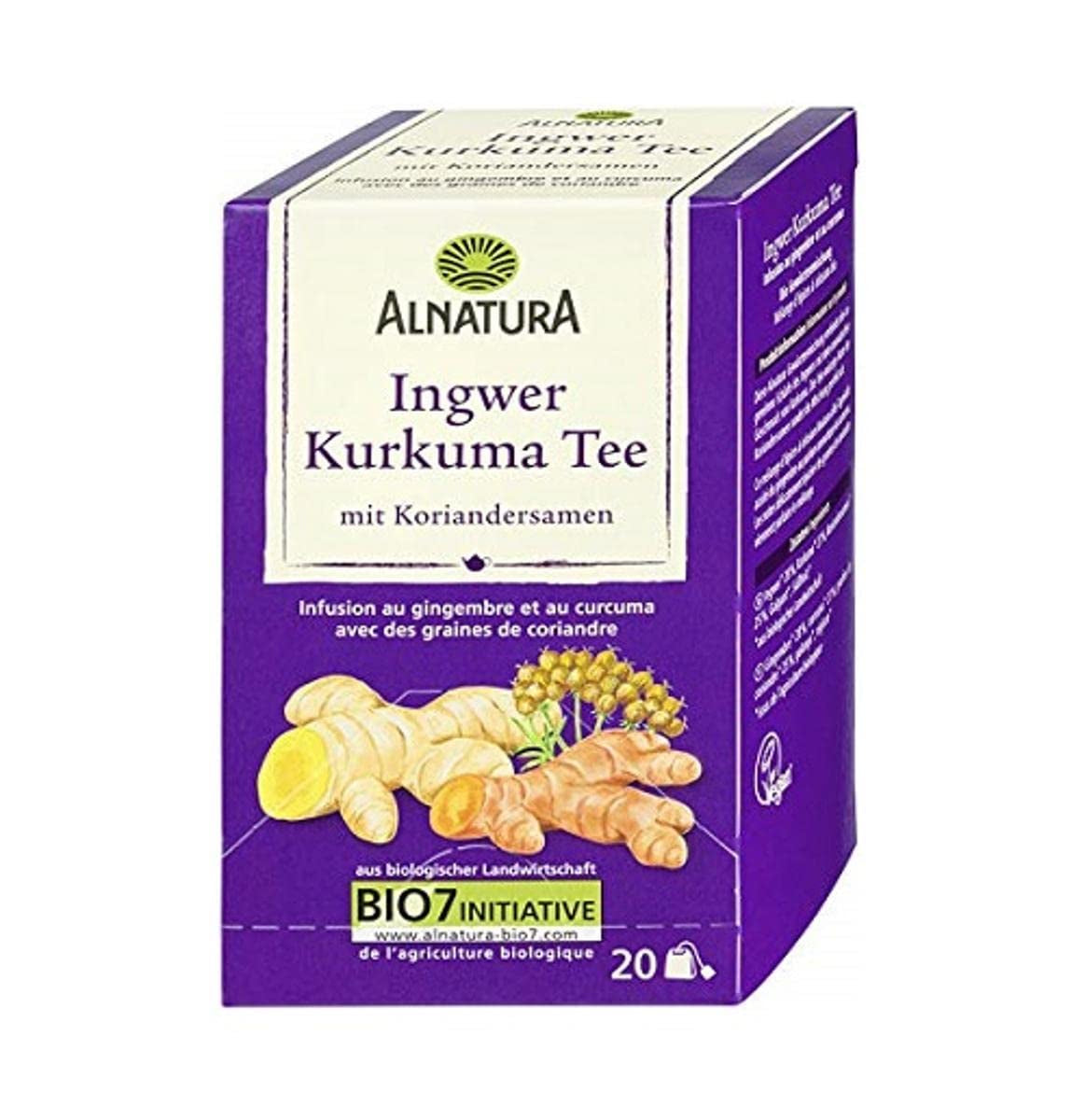 Té de jengibre, cúrcuma y canela, 40 g