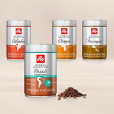 illy, Kaffeebohnen Arábica Selección Costa Rica, 100% Arábica con Caramelo, Schokoladen- und Vanillenoten, süßer Gesmack, 1 dosis con 250 g