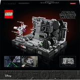 LEGO 75329 Star Wars Death Star Trench Run Diorama Set, Kit de modelo para adultos del Ala-X de Luke Skywalker, Mercancía para fanáticos de A New Hope, Decoración de habitaciones, Juegos de construcción de regalo Besuche den LEGO-Store