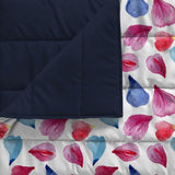 Colcha de Verano Estampada Fantasía, Relleno de Poliester, Pétalos, 260X270Cm Edredones y Edredones Naty Shop
