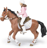 PAPO - Figura Caballo - Rider Fashion Winter, pasión por la equitación, juguete para niños a partir de 3 años. Figuras de acción de Naty Shop.