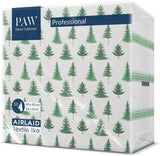 PAW - Servilletas Airlaid (40 X 40 Cm) I 50 Piezas I Perfectas para Navidad, Invierno, Vacaciones I Decoración de Mesa de Nochebuena I Servilletas Airlaid de Tela Ramas de Invierno I Ramas de Invierno