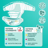 Pampers Baby Dry Maxi talla 4 (7-18 kg), 200 pañales + 500 puntos de abrazo extra gratis