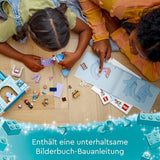 LEGO Disney Frozen Palacio de Hielo de Elsa, Castillo de la Reina de Hielo, muñeca de juguete de la Princesa ELSA y Anna, además de 2 figuras de animales, fantástico regalo para niñas y niños de 4 años 43238 Juegos de construcción Besuche den LEGO-Store