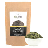 Té verde japonés Bancha suelto 100 g, té verde japonés aromático y delicado, Teaclub Green Tea