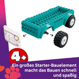 LEGO Friends Heartlake City Camión de helados Juego de simulación 2 figuras y un conejito Juego de construcción Niñas de 4 años Personaje de juguete Minifigura Juguete de construcción 42644 Juegos de construcción Besuche den LEGO-Store
