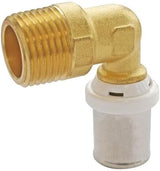 SOMATHERM FOR YOU - / 5711-16-15 - Codo prensa tubo Ø16 multicapa - M15/21 (1/2'') Conexión de tubo multicapa de diámetro Ø16