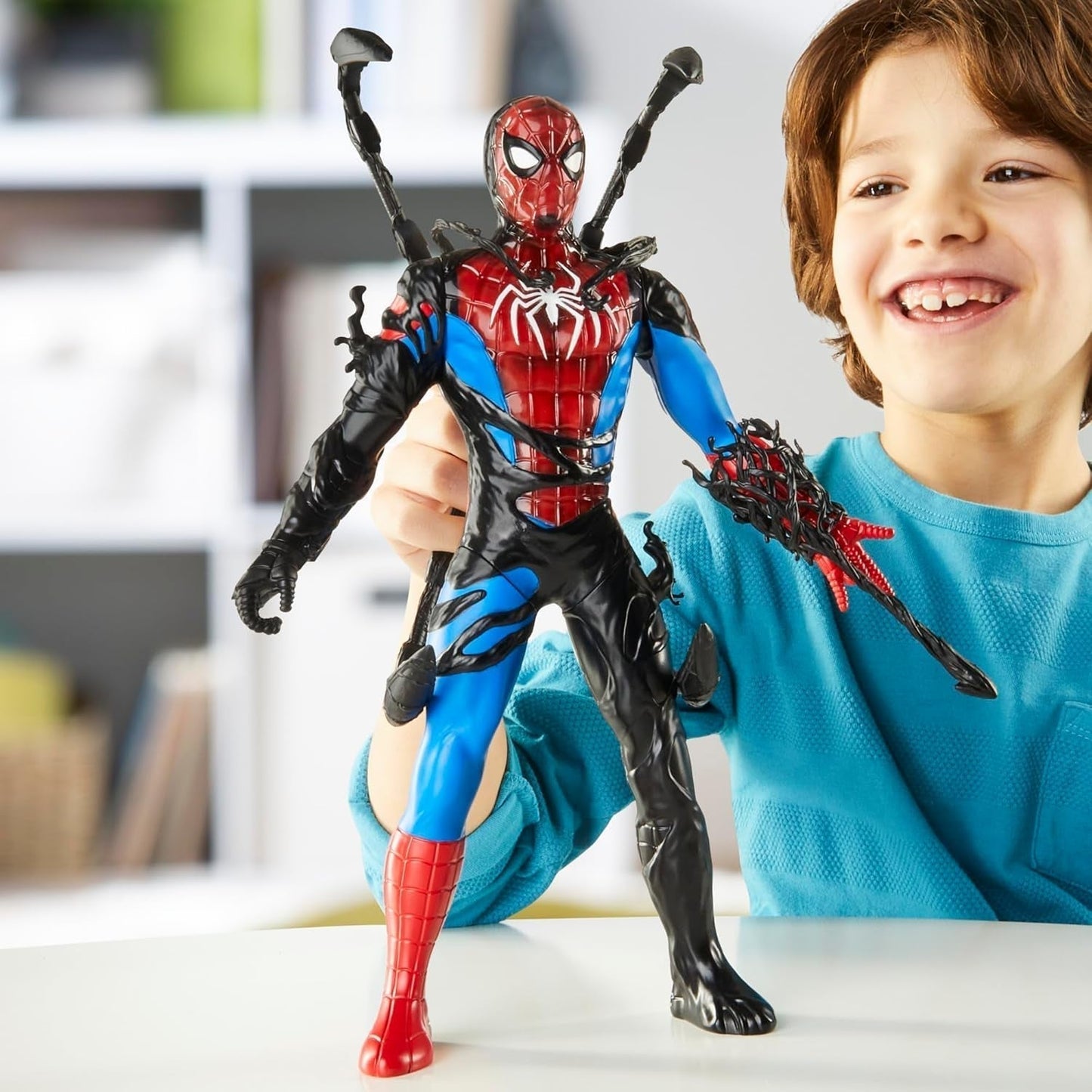 Figura de acción Marvel Spider-Man Venomversus Spider-Man Color Changer con accesorios Figuras de acción Naty Shop