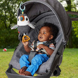 FISHER-PRICE Flap & Go Toucan - Cochecito de peluche que promueve la motricidad fina y las habilidades sensoriales del recién nacido desde el nacimiento HNX66 Baby Toys Naty Shop