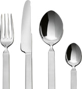 Alessi 4180S24 Juego de Cubiertos Secos 24 Piezas Acero Inoxidable Cocina Naty Shop