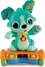 Vtech Baby Catch Me Puppy - Cachorro con patinete motorizado que fomenta el movimiento - Con orejas móviles, canciones, sonidos y contenido de aprendizaje - Para 12-36 meses Juguetes para bebés Naty Shop Default Title