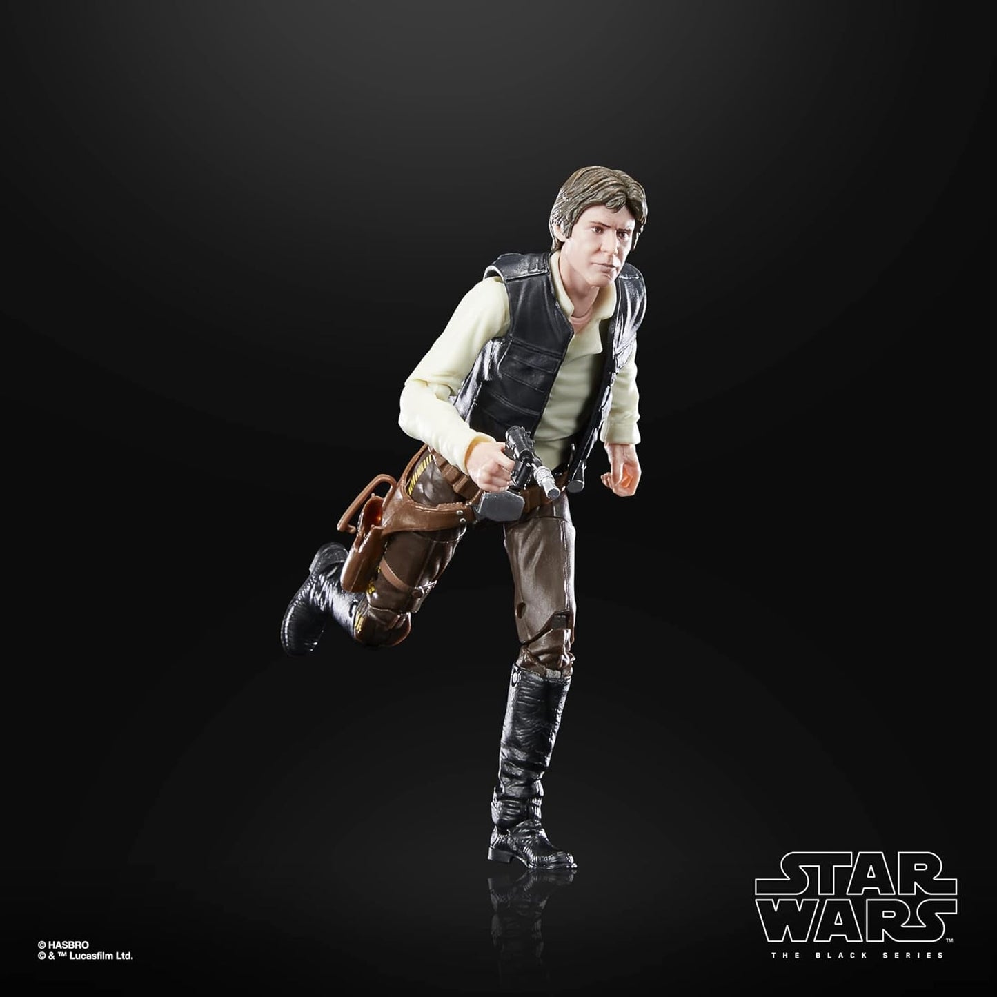 Star Wars Black Series Han Solo, Figura de acción de 15 cm de alto Zu Wars: El regreso del Caballero Jedi Figuras de acción Naty Shop