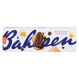 Bahlsen Messino Edelherb - Paquete de 4 - Masa esponjosa con relleno de chocolate y naranja Edelherb (1 x 125 g)